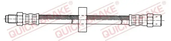 Bremsschlauch Hinterachse links Hinterachse rechts QUICK BRAKE 37.909