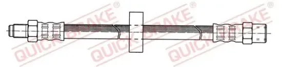 Bremsschlauch Hinterachse links Hinterachse rechts QUICK BRAKE 37.909 Bild Bremsschlauch Hinterachse links Hinterachse rechts QUICK BRAKE 37.909
