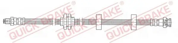Bremsschlauch Vorderachse links Vorderachse rechts QUICK BRAKE 37.910
