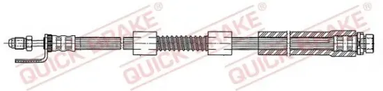 Bremsschlauch Vorderachse links Vorderachse rechts QUICK BRAKE 37.928 Bild Bremsschlauch Vorderachse links Vorderachse rechts QUICK BRAKE 37.928