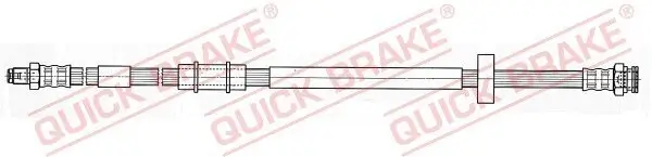 Bremsschlauch Vorderachse links Vorderachse rechts QUICK BRAKE 37.931