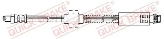 Bremsschlauch Vorderachse links Vorderachse rechts QUICK BRAKE 37.933 Bild Bremsschlauch Vorderachse links Vorderachse rechts QUICK BRAKE 37.933