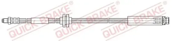 Bremsschlauch Hinterachse links Hinterachse rechts QUICK BRAKE 37.936 Bild Bremsschlauch Hinterachse links Hinterachse rechts QUICK BRAKE 37.936