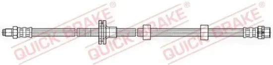 Bremsschlauch Vorderachse links Vorderachse rechts QUICK BRAKE 37.937 Bild Bremsschlauch Vorderachse links Vorderachse rechts QUICK BRAKE 37.937