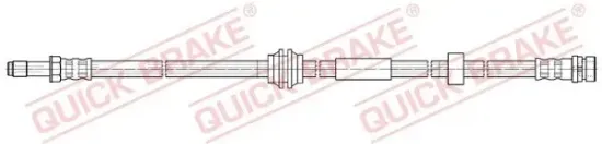 Bremsschlauch Vorderachse links Vorderachse rechts QUICK BRAKE 37.939 Bild Bremsschlauch Vorderachse links Vorderachse rechts QUICK BRAKE 37.939