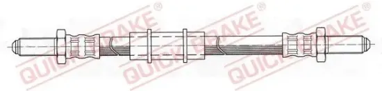 Bremsschlauch Vorderachse links Vorderachse rechts QUICK BRAKE 42.905 Bild Bremsschlauch Vorderachse links Vorderachse rechts QUICK BRAKE 42.905