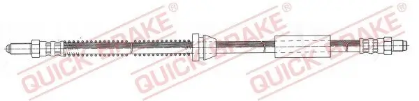 Bremsschlauch Vorderachse links Vorderachse rechts QUICK BRAKE 42.908