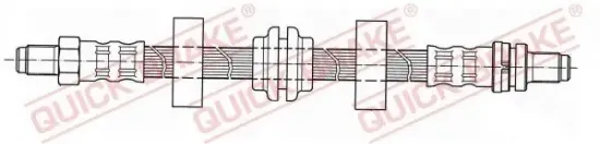 Bremsschlauch Hinterachse links Hinterachse rechts QUICK BRAKE 42.913 Bild Bremsschlauch Hinterachse links Hinterachse rechts QUICK BRAKE 42.913