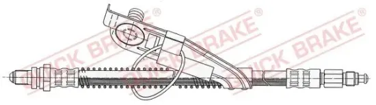 Bremsschlauch QUICK BRAKE 42.916 Bild Bremsschlauch QUICK BRAKE 42.916