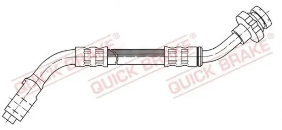 Bremsschlauch Vorderachse rechts QUICK BRAKE 50.023 Bild Bremsschlauch Vorderachse rechts QUICK BRAKE 50.023