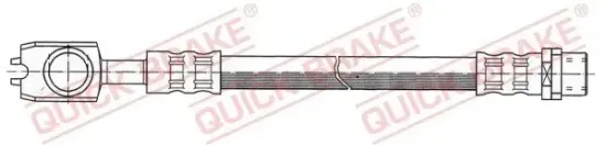 Bremsschlauch Hinterachse links Hinterachse rechts QUICK BRAKE 50.042 Bild Bremsschlauch Hinterachse links Hinterachse rechts QUICK BRAKE 50.042
