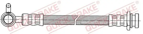 Bremsschlauch Vorderachse links QUICK BRAKE 50.044