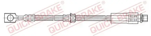 Bremsschlauch Vorderachse links Vorderachse rechts QUICK BRAKE 50.064