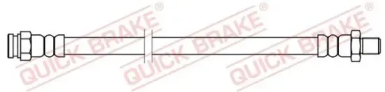 Bremsschlauch Hinterachse links Hinterachse rechts QUICK BRAKE 50.076 Bild Bremsschlauch Hinterachse links Hinterachse rechts QUICK BRAKE 50.076