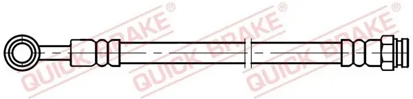 Bremsschlauch Hinterachse links Hinterachse rechts QUICK BRAKE 50.077