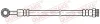 Bremsschlauch Hinterachse links Hinterachse rechts QUICK BRAKE 50.077
