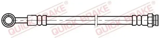 Bremsschlauch Hinterachse links Hinterachse rechts QUICK BRAKE 50.077 Bild Bremsschlauch Hinterachse links Hinterachse rechts QUICK BRAKE 50.077