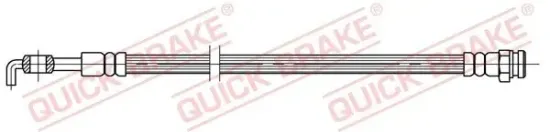 Bremsschlauch Hinterachse links Hinterachse rechts QUICK BRAKE 50.082 Bild Bremsschlauch Hinterachse links Hinterachse rechts QUICK BRAKE 50.082