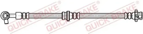 Bremsschlauch Vorderachse rechts QUICK BRAKE 50.109 Bild Bremsschlauch Vorderachse rechts QUICK BRAKE 50.109