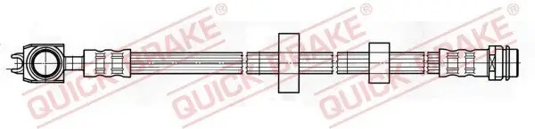 Bremsschlauch Vorderachse links Vorderachse rechts QUICK BRAKE 50.200X