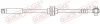 Bremsschlauch Vorderachse links Vorderachse rechts QUICK BRAKE 50.203X