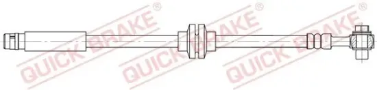 Bremsschlauch Vorderachse links Vorderachse rechts QUICK BRAKE 50.203X Bild Bremsschlauch Vorderachse links Vorderachse rechts QUICK BRAKE 50.203X