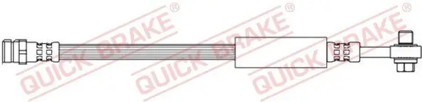 Bremsschlauch Hinterachse links Hinterachse rechts QUICK BRAKE 50.313X