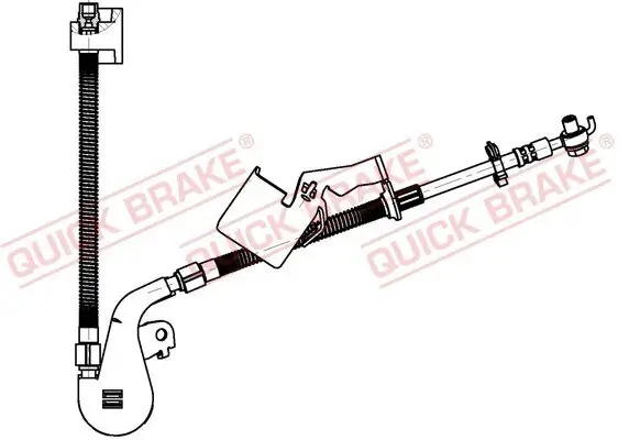 Bremsschlauch QUICK BRAKE 50.703X