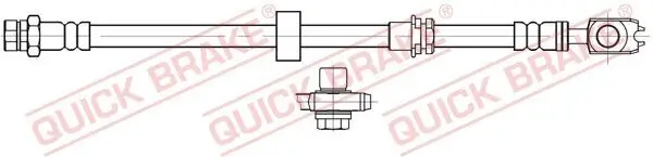 Bremsschlauch QUICK BRAKE 50.718X