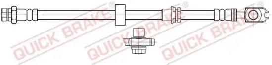 Bremsschlauch QUICK BRAKE 50.718X Bild Bremsschlauch QUICK BRAKE 50.718X