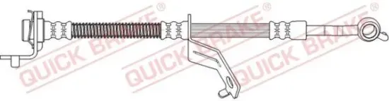 Bremsschlauch Vorderachse links QUICK BRAKE 50.721 Bild Bremsschlauch Vorderachse links QUICK BRAKE 50.721