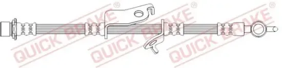 Bremsschlauch Vorderachse rechts QUICK BRAKE 50.729 Bild Bremsschlauch Vorderachse rechts QUICK BRAKE 50.729