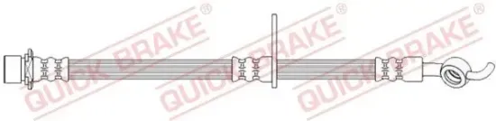 Bremsschlauch Hinterachse rechts QUICK BRAKE 50.731 Bild Bremsschlauch Hinterachse rechts QUICK BRAKE 50.731