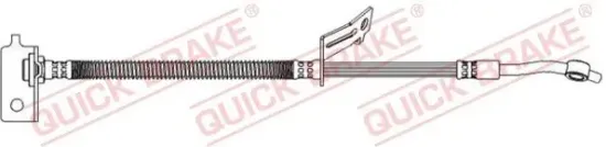 Bremsschlauch Vorderachse rechts QUICK BRAKE 50.733 Bild Bremsschlauch Vorderachse rechts QUICK BRAKE 50.733