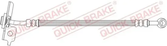Bremsschlauch Vorderachse links QUICK BRAKE 50.735 Bild Bremsschlauch Vorderachse links QUICK BRAKE 50.735