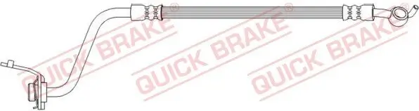 Bremsschlauch QUICK BRAKE 50.738