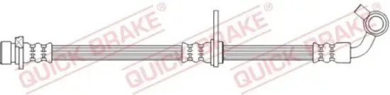 Bremsschlauch Vorderachse rechts QUICK BRAKE 50.740 Bild Bremsschlauch Vorderachse rechts QUICK BRAKE 50.740