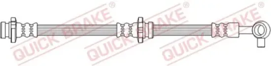 Bremsschlauch Vorderachse links QUICK BRAKE 50.743 Bild Bremsschlauch Vorderachse links QUICK BRAKE 50.743