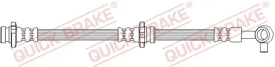 Bremsschlauch Vorderachse links QUICK BRAKE 50.745 Bild Bremsschlauch Vorderachse links QUICK BRAKE 50.745