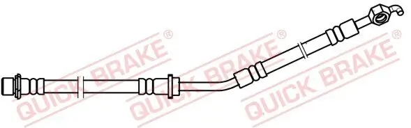 Bremsschlauch Vorderachse links QUICK BRAKE 50.750