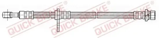 Bremsschlauch Vorderachse links QUICK BRAKE 50.803 Bild Bremsschlauch Vorderachse links QUICK BRAKE 50.803