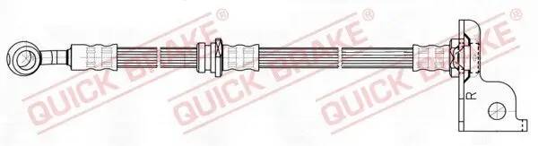Bremsschlauch Vorderachse rechts QUICK BRAKE 50.821