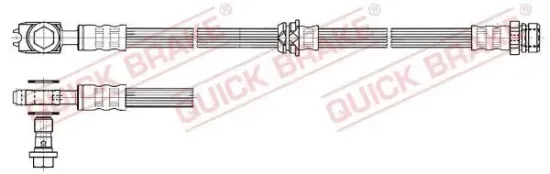 Bremsschlauch QUICK BRAKE 50.832X Bild Bremsschlauch QUICK BRAKE 50.832X