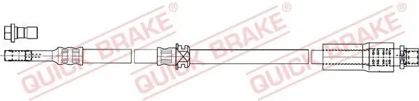 Bremsschlauch QUICK BRAKE 50.835X Bild Bremsschlauch QUICK BRAKE 50.835X