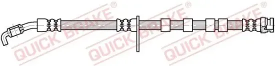 Bremsschlauch Vorderachse rechts QUICK BRAKE 50.873 Bild Bremsschlauch Vorderachse rechts QUICK BRAKE 50.873