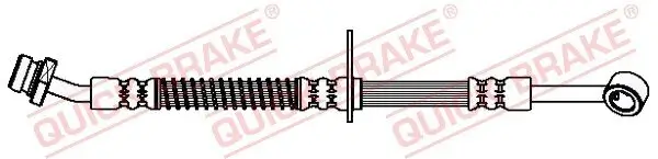 Bremsschlauch Vorderachse rechts QUICK BRAKE 50.883