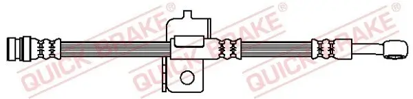 Bremsschlauch Hinterachse rechts QUICK BRAKE 50.895