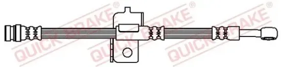 Bremsschlauch Hinterachse rechts QUICK BRAKE 50.895 Bild Bremsschlauch Hinterachse rechts QUICK BRAKE 50.895