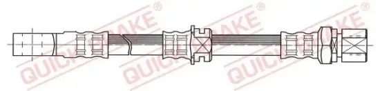 Bremsschlauch Vorderachse links Vorderachse rechts QUICK BRAKE 50.909 Bild Bremsschlauch Vorderachse links Vorderachse rechts QUICK BRAKE 50.909