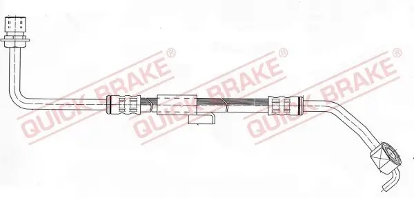 Bremsschlauch QUICK BRAKE 50.948